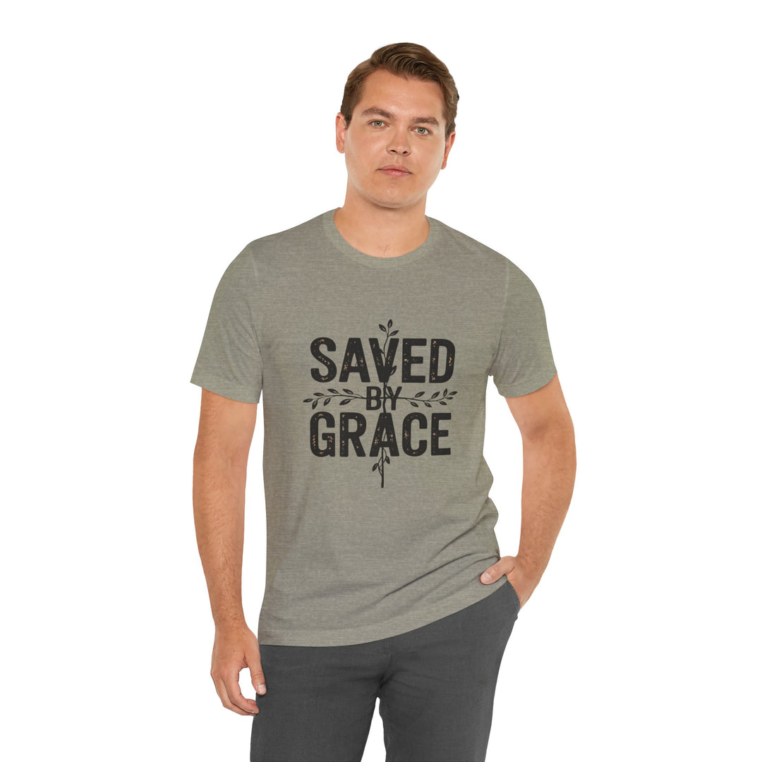 Saved by Grace – Vintage Christian Faith Shirt