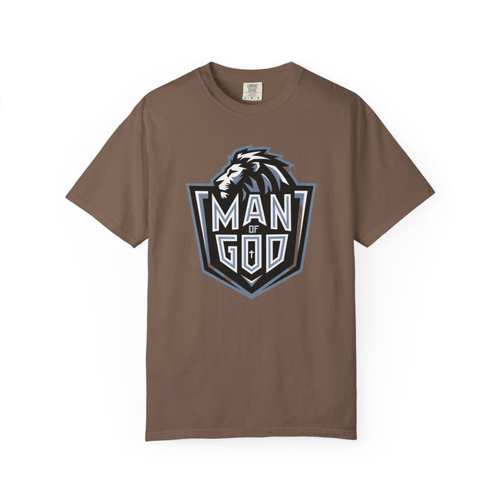 Christian Lion Shield Unisex Garment-Dyed T-shirt