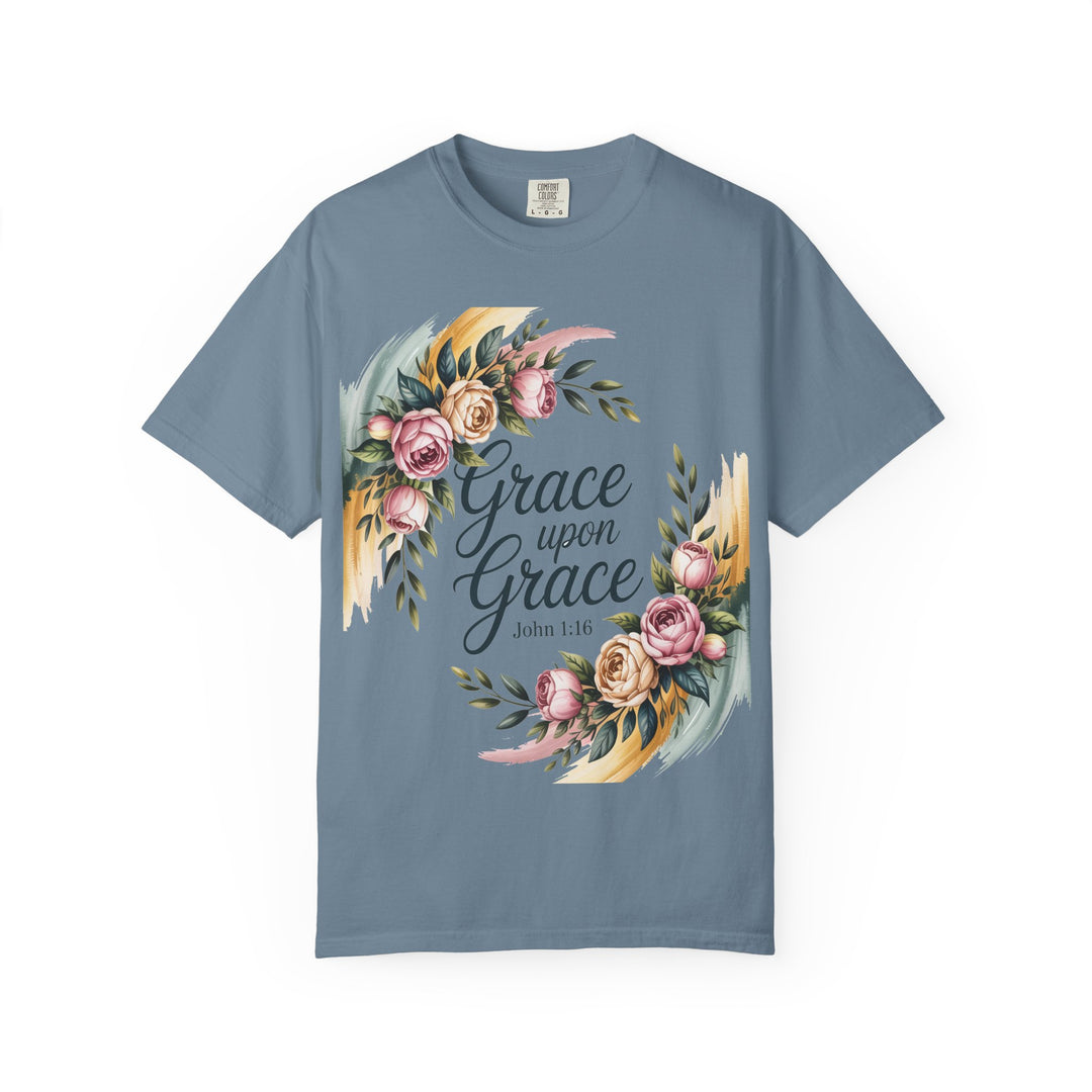 Grace Upon Grace Unisex T-shirt - John 1:16 Christian Gift for Women