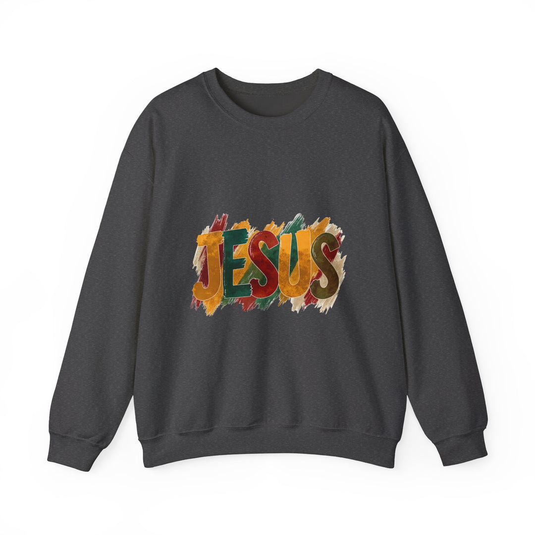Faith-Inspired Crewneck Sweatshirt, Jesus Sweatshirt, Religious Apparel, Christian Gift, Spiritual Wear, Cozy Church Outfit