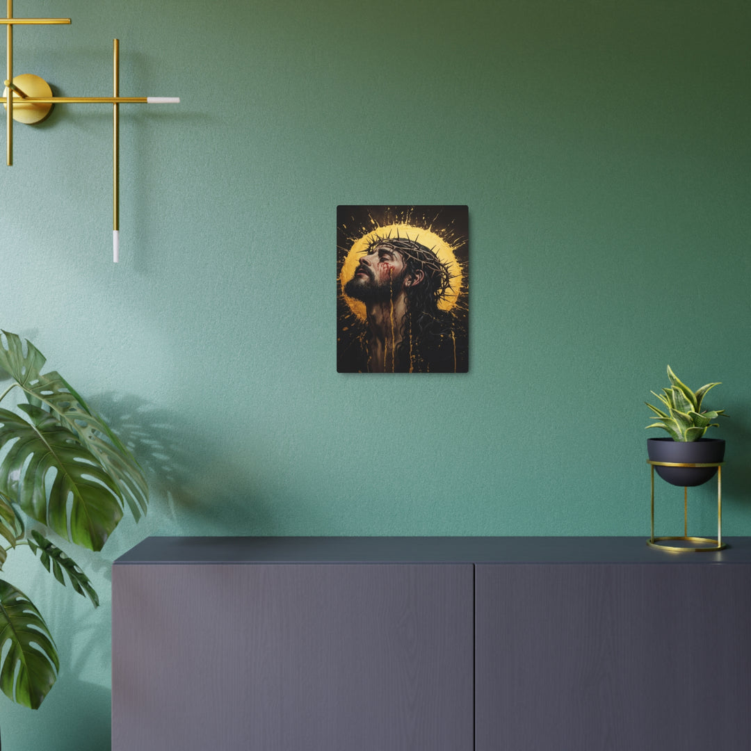 The Agony of Christ - Garden of Gethsemane Metal Wall Art