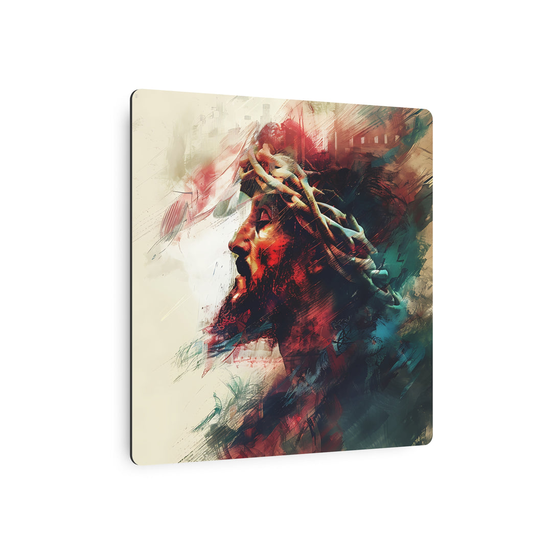 Crown of Redemption – Jesus Metal Wall Art