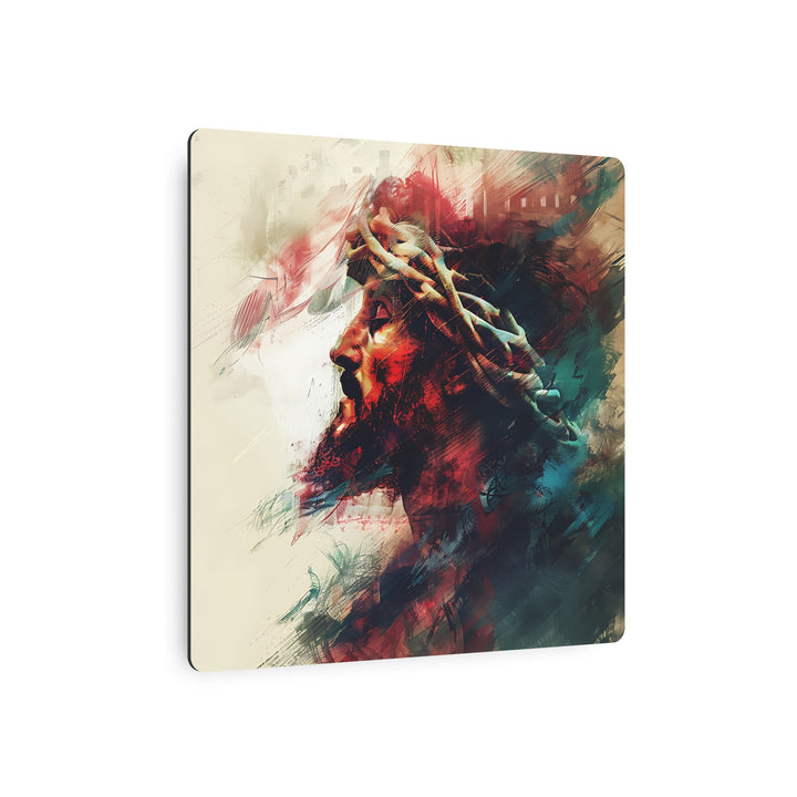 Crown of Redemption – Jesus Metal Wall Art