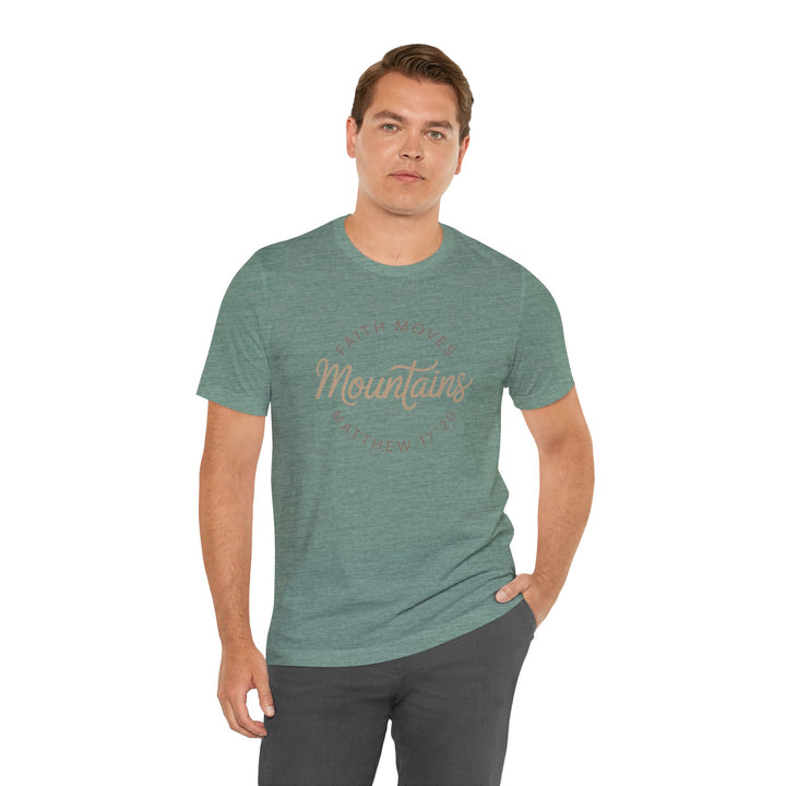 Mountain Adventure Unisex Tee, Nature Lover T-Shirt, Outdoor Graphic Shirt, Hiking Apparel, Great for Travel & Gifts