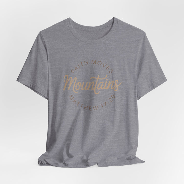 Mountain Adventure Unisex Tee, Nature Lover T-Shirt, Outdoor Graphic Shirt, Hiking Apparel, Great for Travel & Gifts