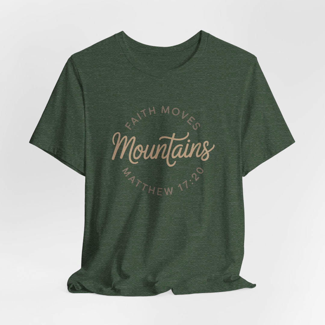 Mountain Adventure Unisex Tee, Nature Lover T-Shirt, Outdoor Graphic Shirt, Hiking Apparel, Great for Travel & Gifts
