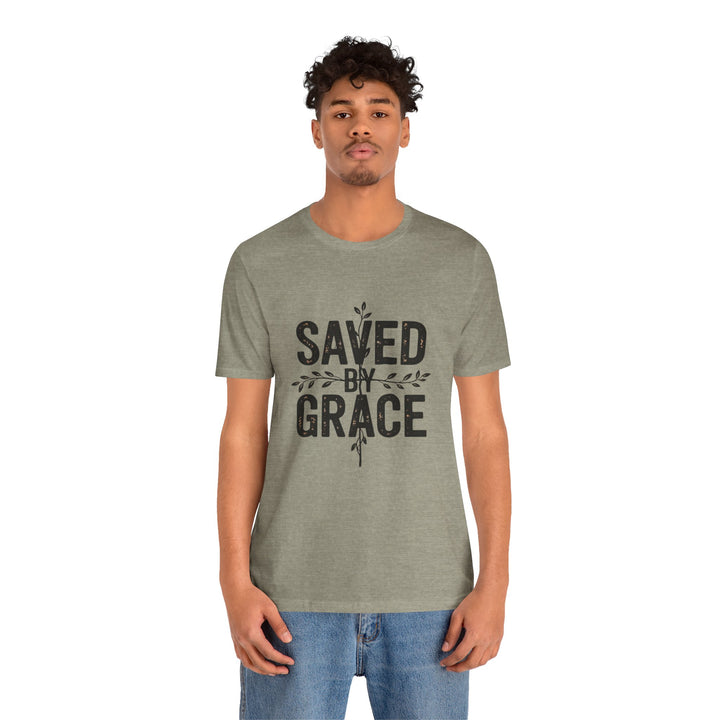 Saved by Grace – Vintage Christian Faith Shirt