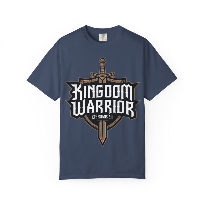 Kingdom Warrior T-Shirt – Christian Shield & Sword Design | Unisex Faith-Based Apparel