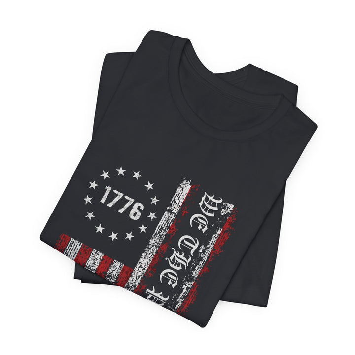 Patriotic Vintage Tee, 4th of July Shirt, Independence Day Gift, Unisex Graphic Tee, American Flag T-Shirt, Casual Wear