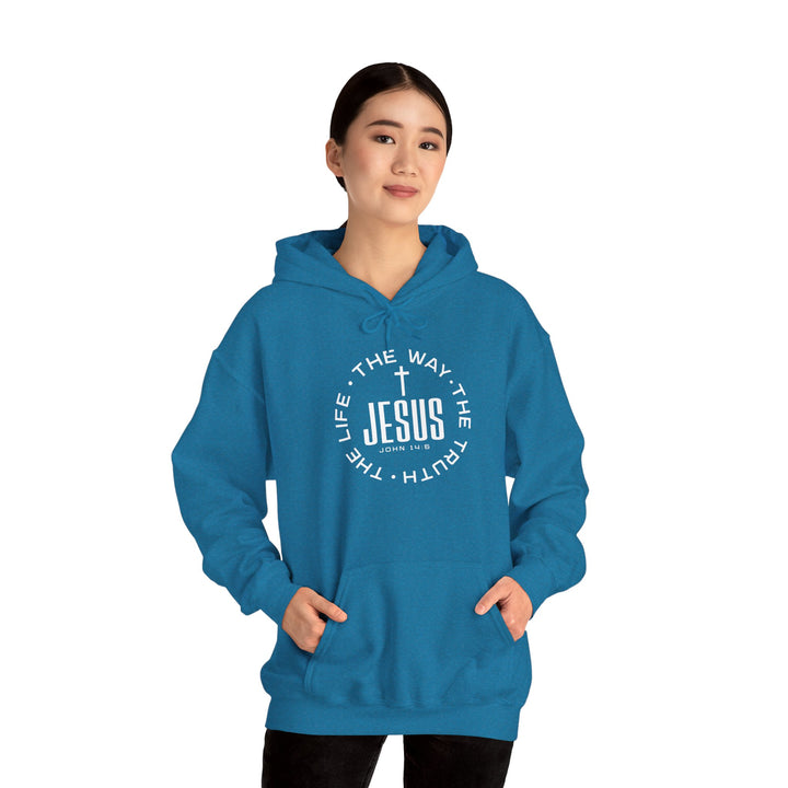 Jesus - The Way, The Truth, and The Life Hoodie