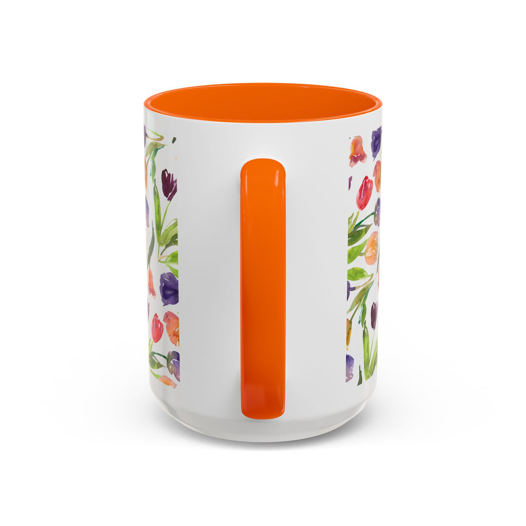 Be Joyful Always – Watercolor Tulip Scripture Mug