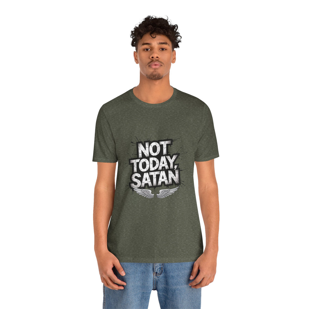 Not Today, Satan – Bold Christian Spiritual Warfare Shirt