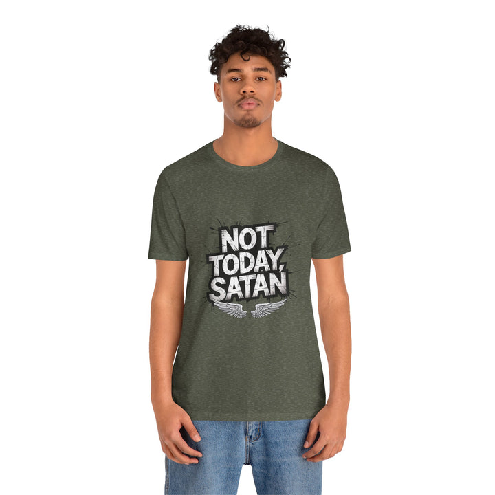 Not Today, Satan – Bold Christian Spiritual Warfare Shirt