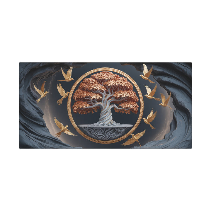 Tree of Life – Eternal Roots, Divine Light | Fine Art Canvas Print