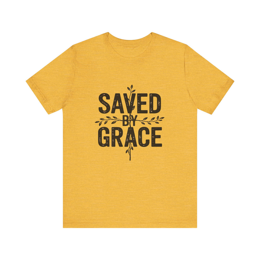 Saved by Grace – Vintage Christian Faith Shirt
