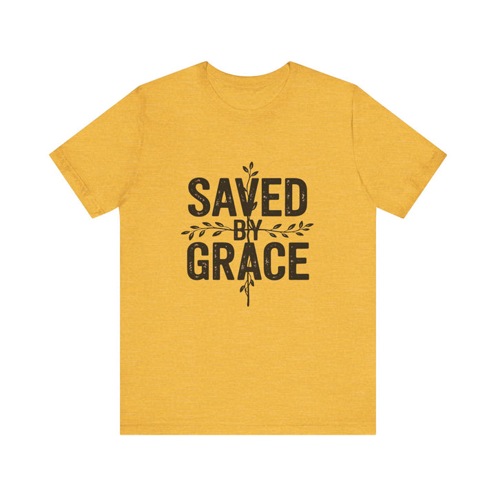 Saved by Grace – Vintage Christian Faith Shirt
