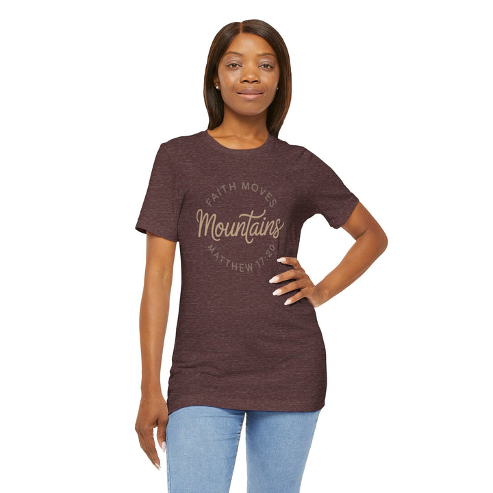 Mountain Adventure Unisex Tee, Nature Lover T-Shirt, Outdoor Graphic Shirt, Hiking Apparel, Great for Travel & Gifts