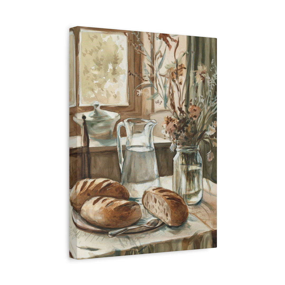 He Will Provide – Christian Kitchen Canvas Wall Art | Daily Bread Rustic Faith Decor