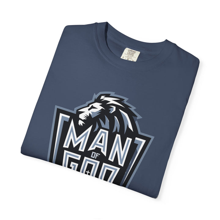 Christian Lion Shield Unisex Garment-Dyed T-shirt