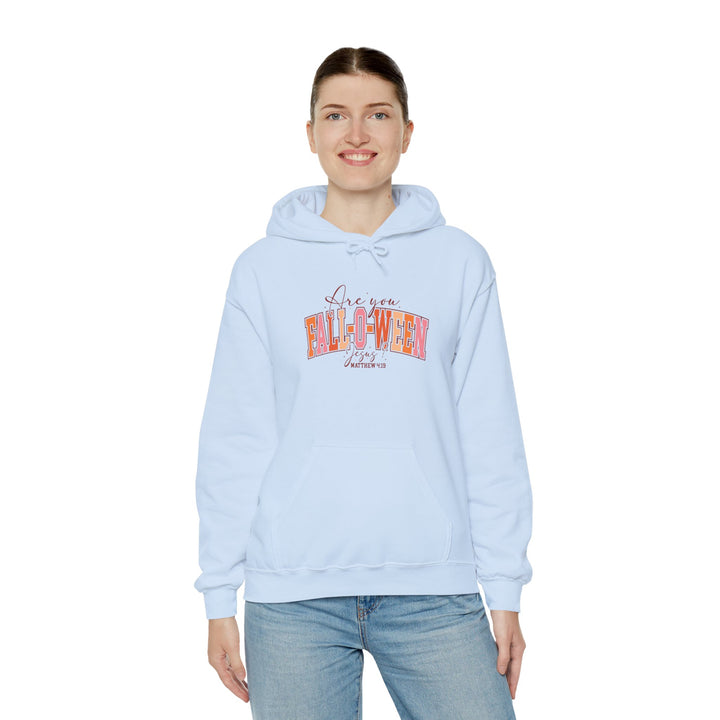 Fall-O-Ween Hoodie Sweatshirt - Matthew 4:19 Retro Style Design