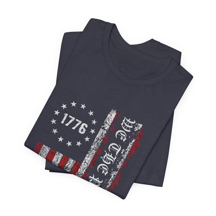 Patriotic Vintage Tee, 4th of July Shirt, Independence Day Gift, Unisex Graphic Tee, American Flag T-Shirt, Casual Wear