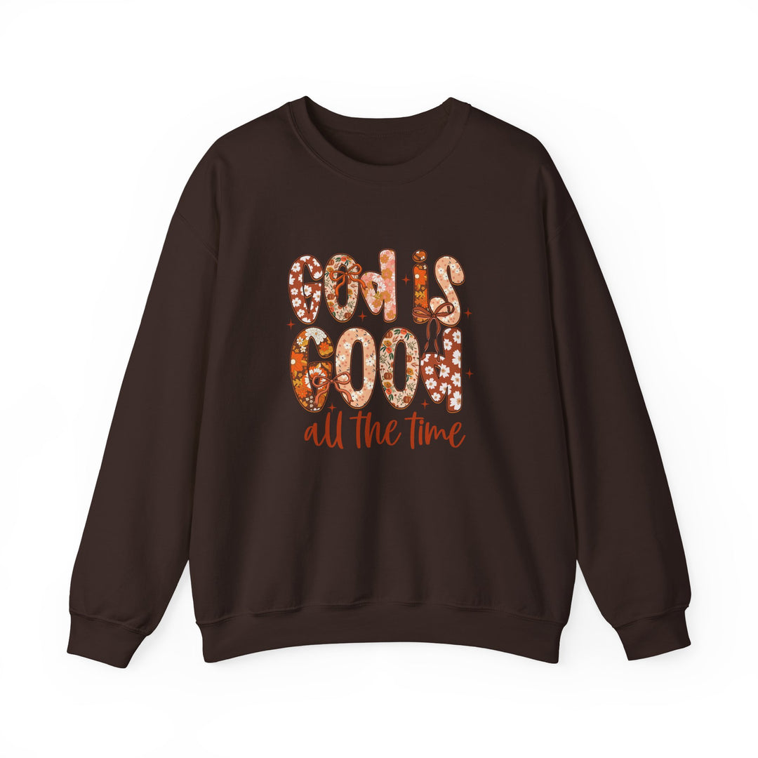 God Is Good Sweatshirt, Inspirational Crewneck, Cozy Fall Fashion, Unisex Apparel, Perfect Gift for Christians