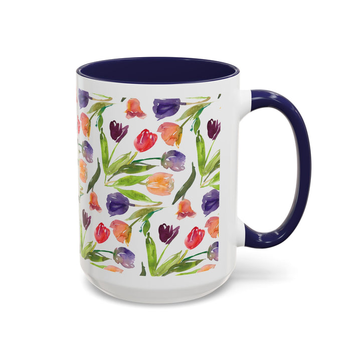 Be Joyful Always – Watercolor Tulip Scripture Mug