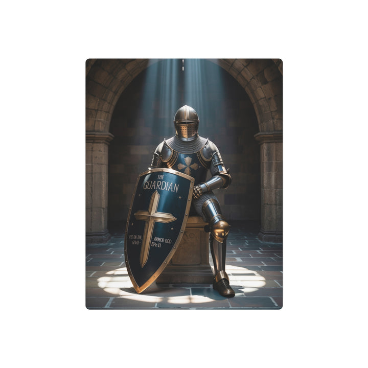 "Full Armor of God" - Guardian Father Warrior Metal Wall Art