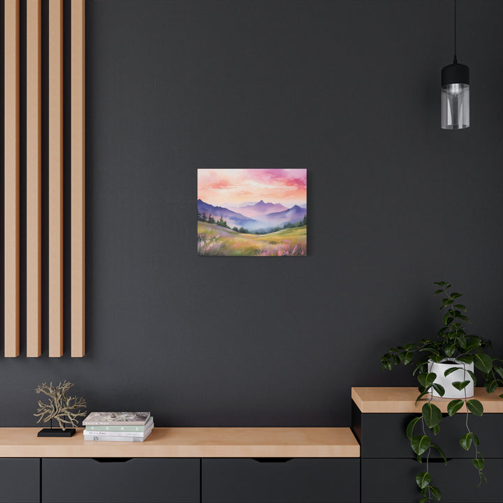 Canvas Print - Eyes to the Hills Inspired by Psalm 121