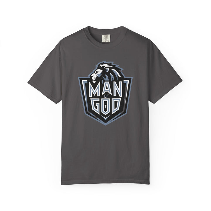 Christian Lion Shield Unisex Garment-Dyed T-shirt