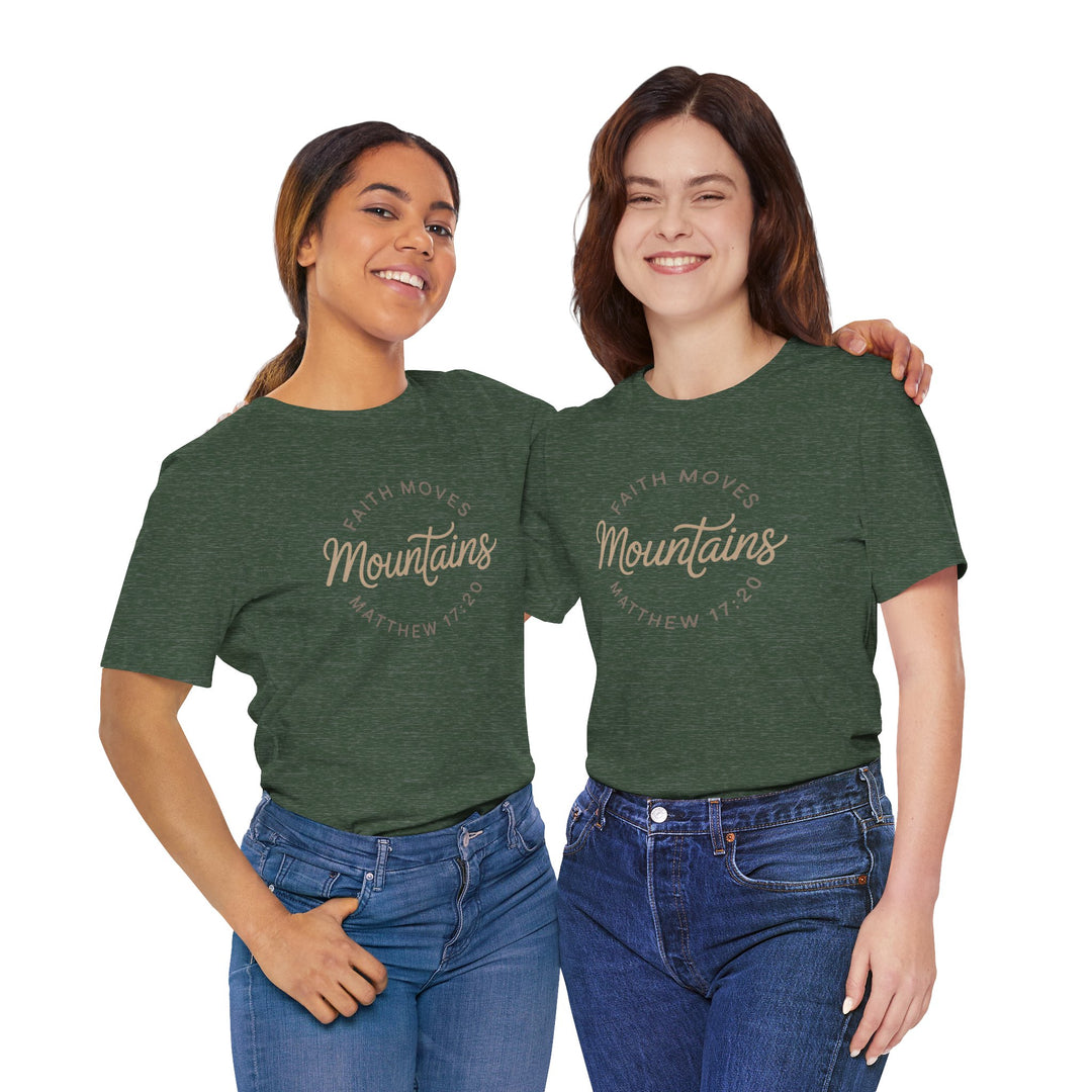 Mountain Adventure Unisex Tee, Nature Lover T-Shirt, Outdoor Graphic Shirt, Hiking Apparel, Great for Travel & Gifts