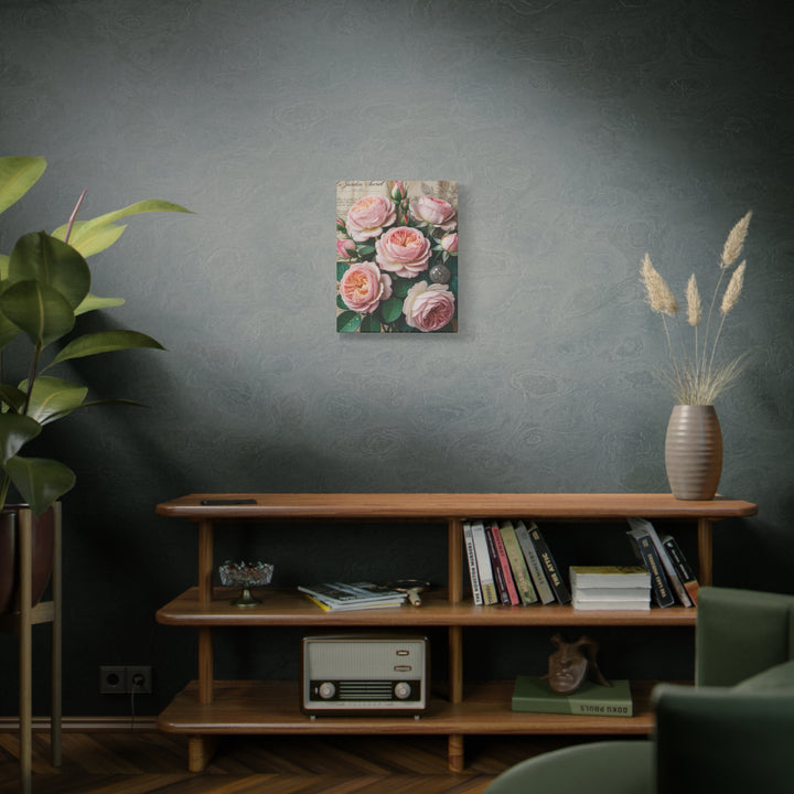 Canvas Wall Art - Grace in Bloom Vintage Style Roses