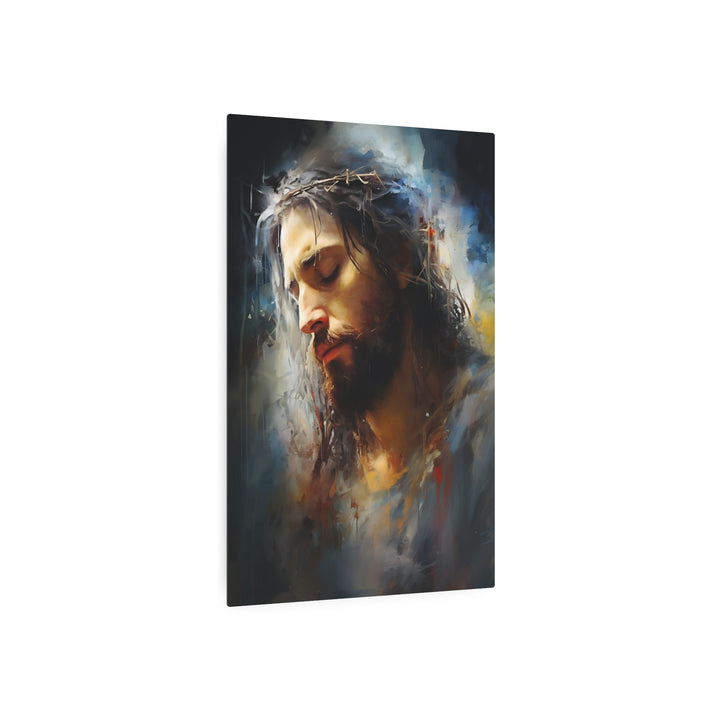 Inspirational Jesus Metal Art Sign for Home Decor