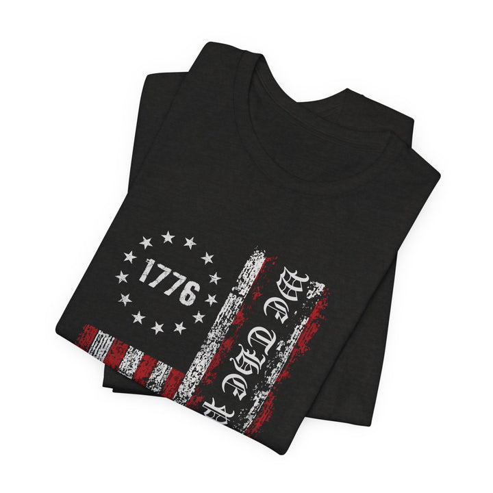 Patriotic Vintage Tee, 4th of July Shirt, Independence Day Gift, Unisex Graphic Tee, American Flag T-Shirt, Casual Wear