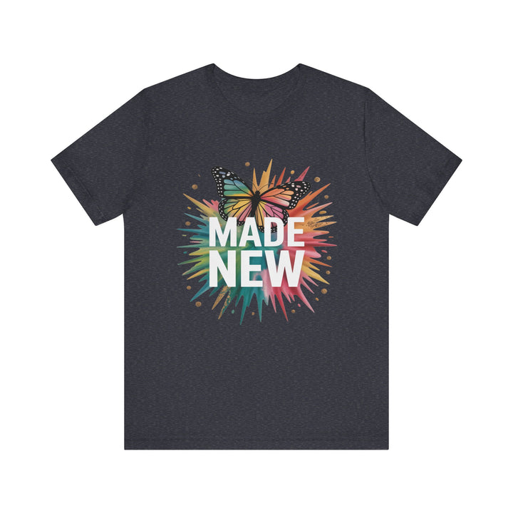 Made New – Christian Butterfly Transformation Shirt (2 Corinthians 5:17)