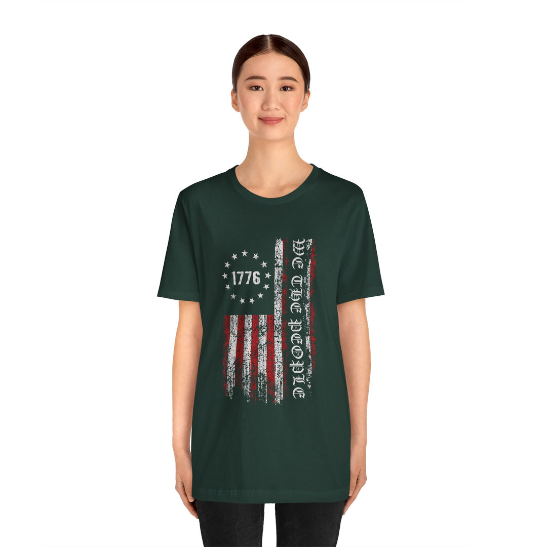 Patriotic Vintage Tee, 4th of July Shirt, Independence Day Gift, Unisex Graphic Tee, American Flag T-Shirt, Casual Wear