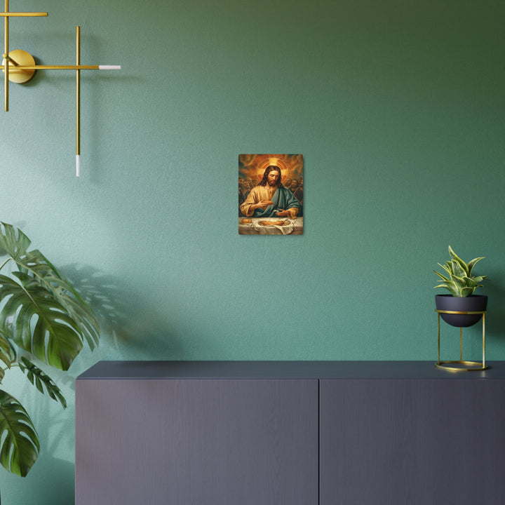 "The Last Supper - Breaking of Bread" - Sacred Metal Wall Art