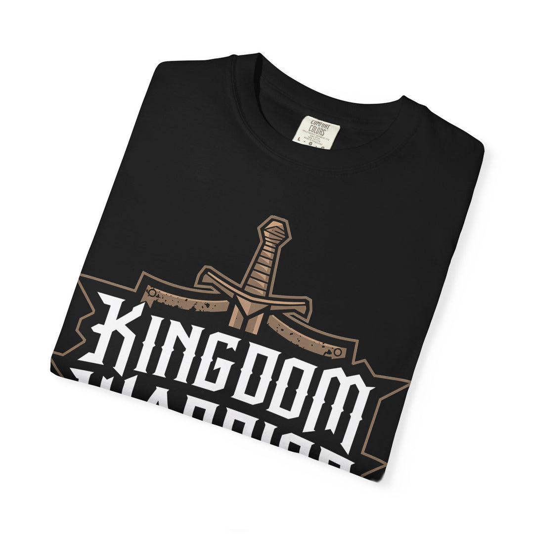 Kingdom Warrior T-Shirt – Christian Shield & Sword Design | Unisex Faith-Based Apparel