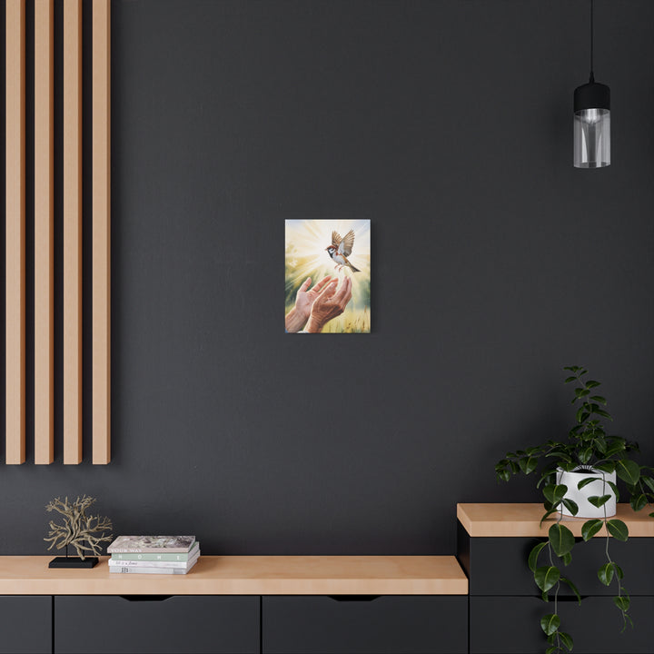 Cast Your Cares – 1 Peter 5:7 | Christian Wall Art for Peace and Encouragement