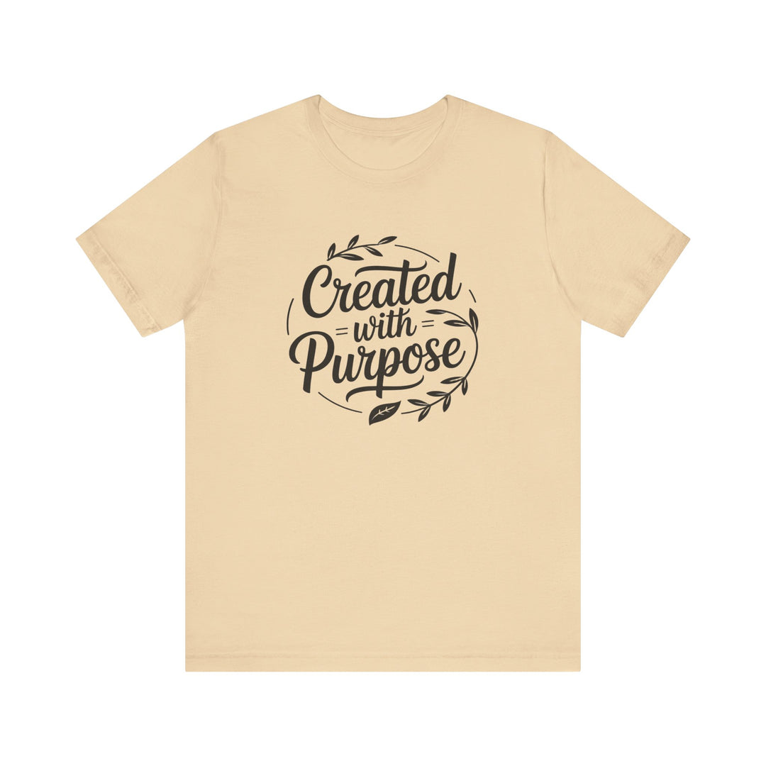 Created with Purpose – Inspirational Christian Identity Shirt
