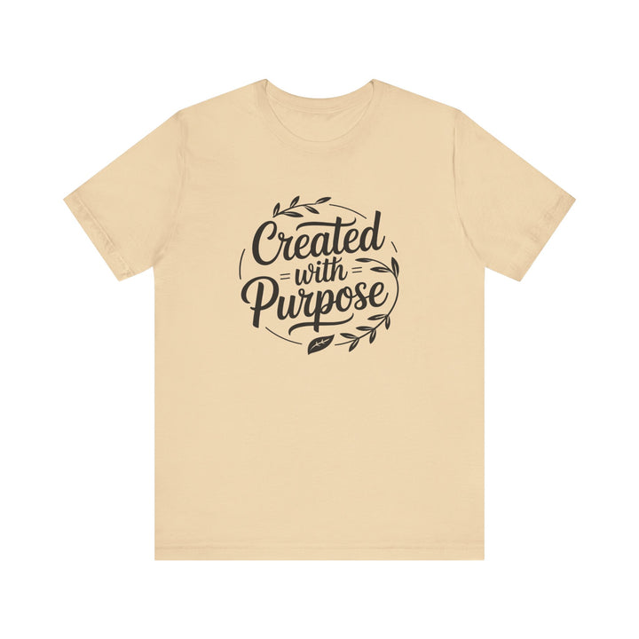 Created with Purpose – Inspirational Christian Identity Shirt
