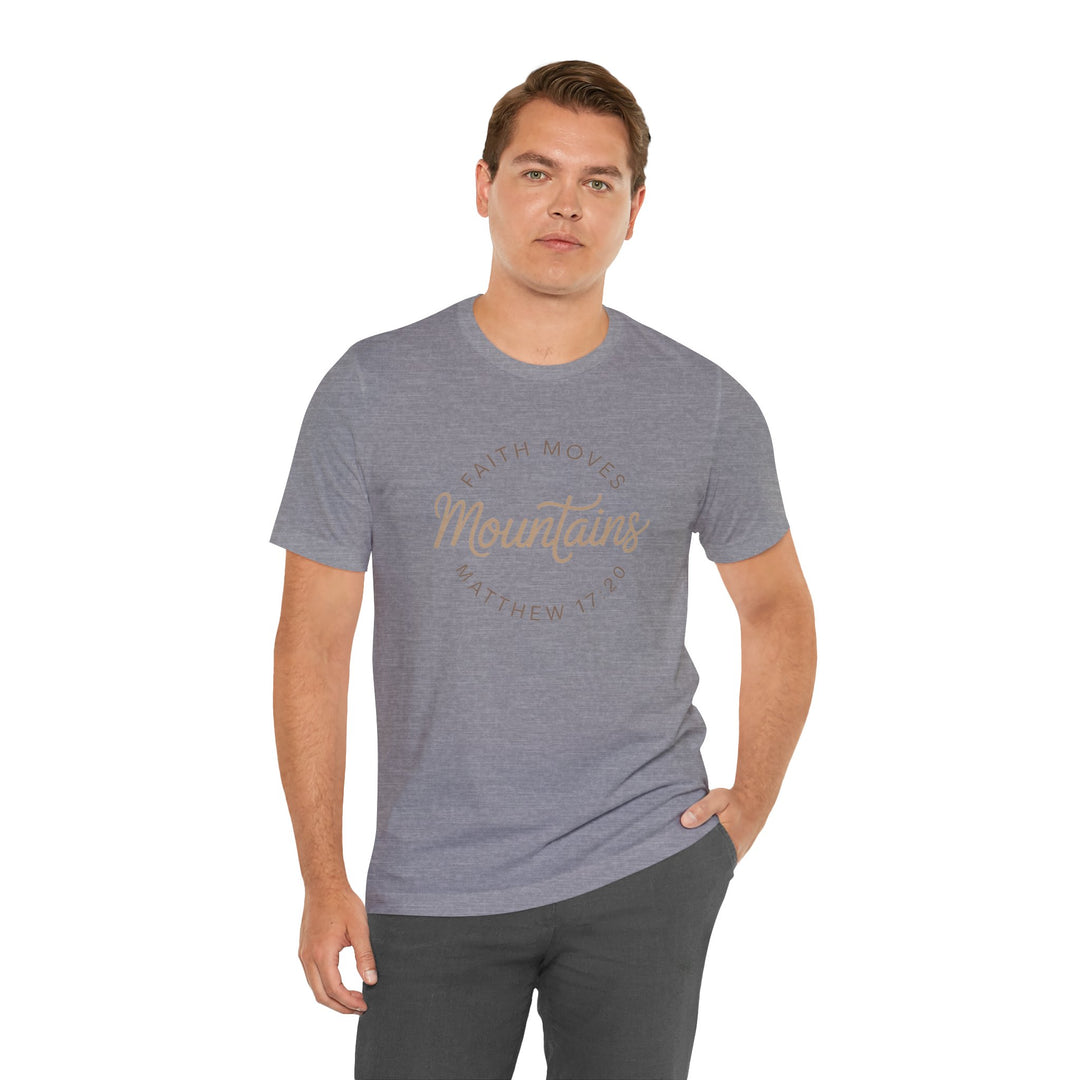 Mountain Adventure Unisex Tee, Nature Lover T-Shirt, Outdoor Graphic Shirt, Hiking Apparel, Great for Travel & Gifts