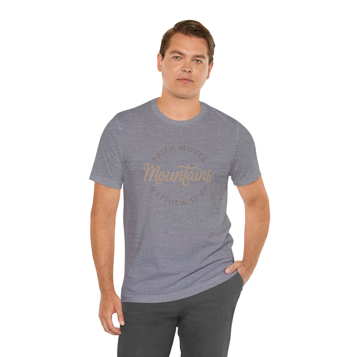 Mountain Adventure Unisex Tee, Nature Lover T-Shirt, Outdoor Graphic Shirt, Hiking Apparel, Great for Travel & Gifts