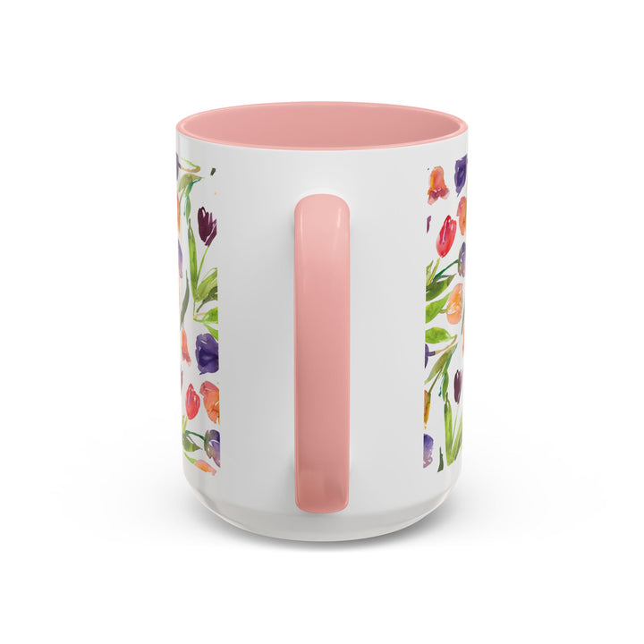 Be Joyful Always – Watercolor Tulip Scripture Mug