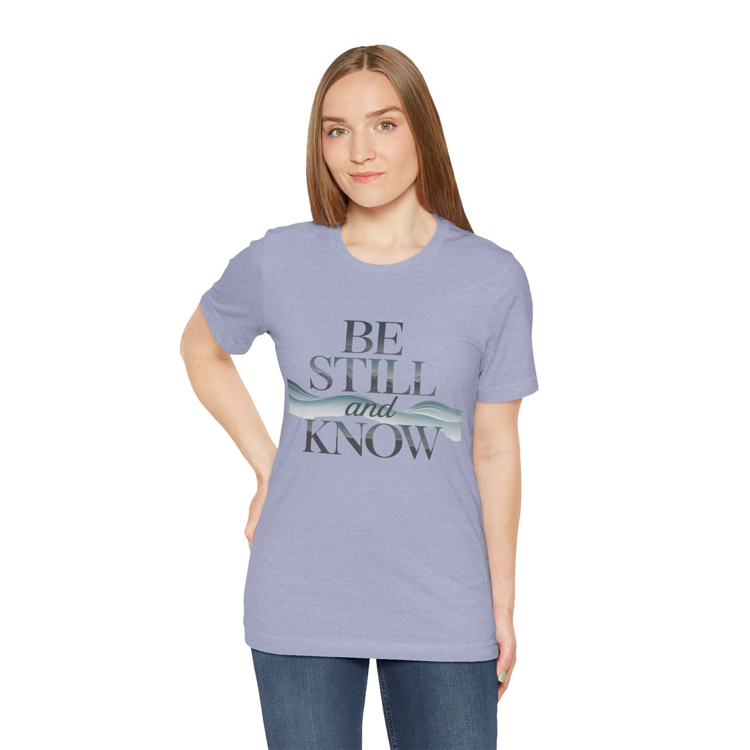 Be Still and Know - Faithful Waves Tee