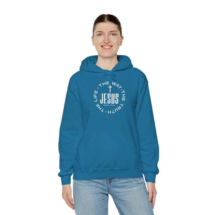 Jesus - The Way, The Truth, and The Life Hoodie