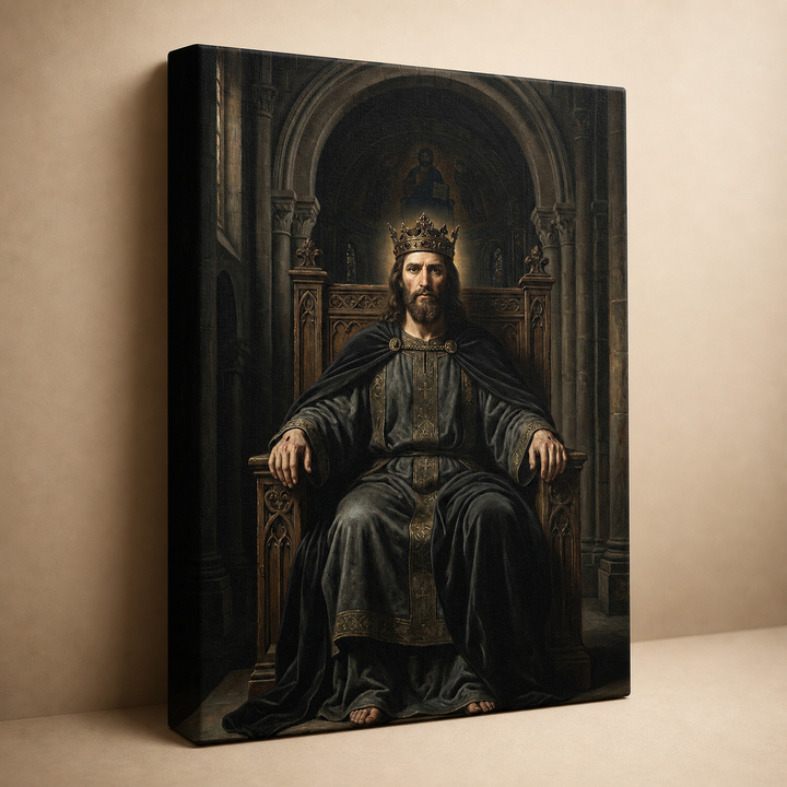 Christ the King Canvas Wall Art