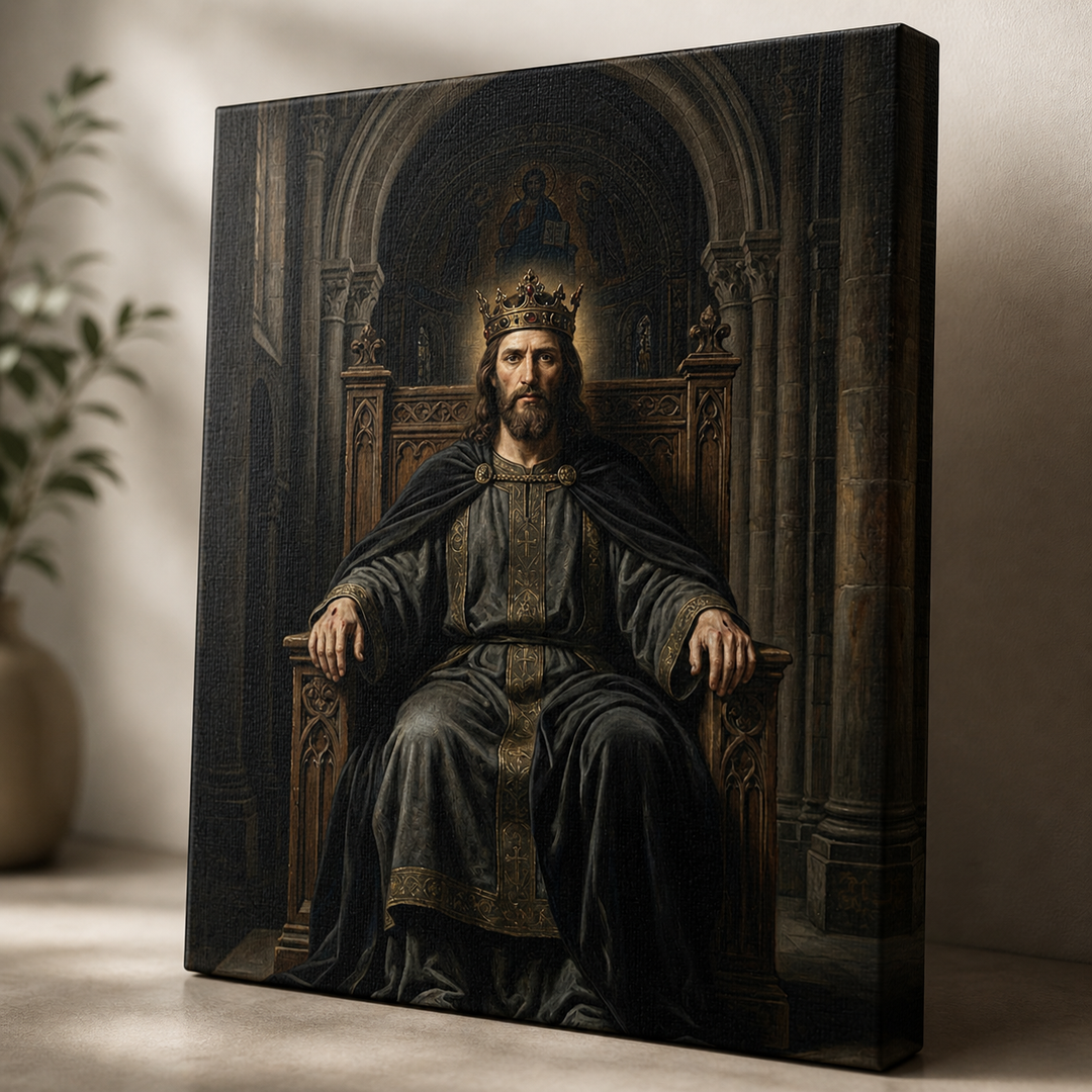 Christ the King Canvas Wall Art