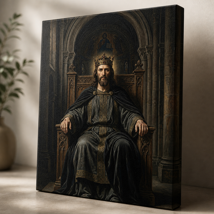 Christ the King Canvas Wall Art