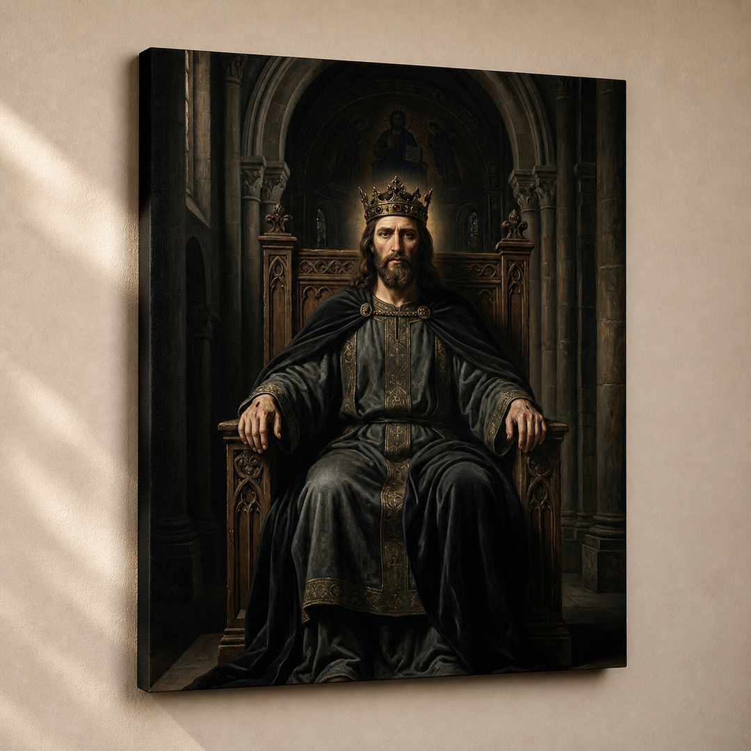 Christ the King Canvas Wall Art